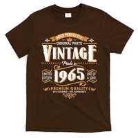 Aged Perfectly Original Parts Vintage Made In 1965 60th Birthday T-Shirt