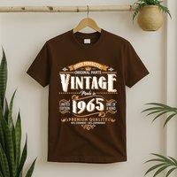 Aged Perfectly Original Parts Vintage Made In 1965 60th Birthday T-Shirt