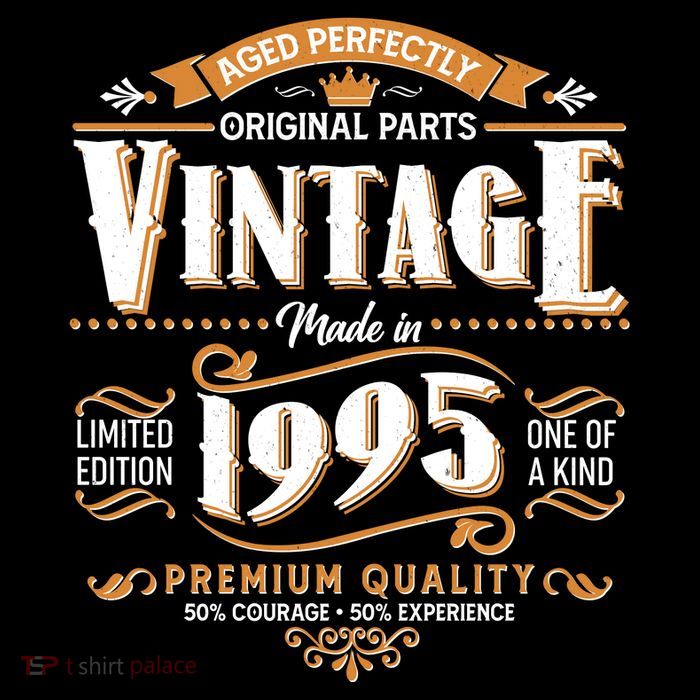 Aged Perfectly Original Parts Vintage Made In 1995 30th Birthday Flatbill Hat