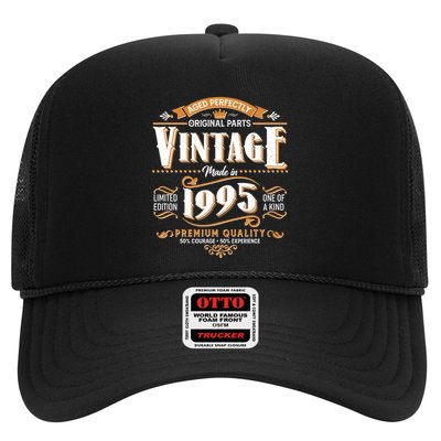 Aged Perfectly Original Parts Vintage Made In 1995 30th Birthday Trucker Hat