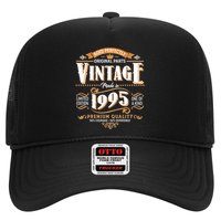 Aged Perfectly Original Parts Vintage Made In 1995 30th Birthday Trucker Hat