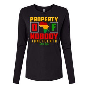 Africa Property Of Nobody Junenth Since 1865 Gift Womens Cotton Relaxed Long Sleeve T-Shirt