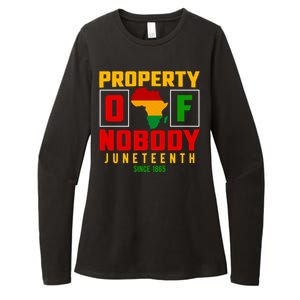 Africa Property Of Nobody Junenth Since 1865 Gift Womens CVC Long Sleeve Shirt