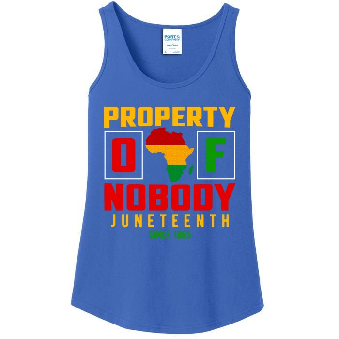 Africa Property Of Nobody Junenth Since 1865 Gift Ladies Essential Tank