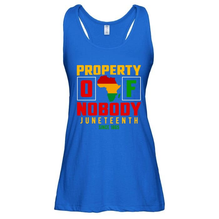 Africa Property Of Nobody Junenth Since 1865 Gift Ladies Essential Flowy Tank