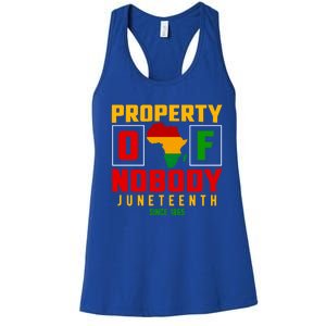 Africa Property Of Nobody Junenth Since 1865 Gift Women's Racerback Tank