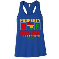 Africa Property Of Nobody Junenth Since 1865 Gift Women's Racerback Tank