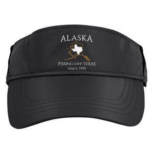 Alaska Pissing Off Texas Since 1959 Size State Adult Drive Performance Visor