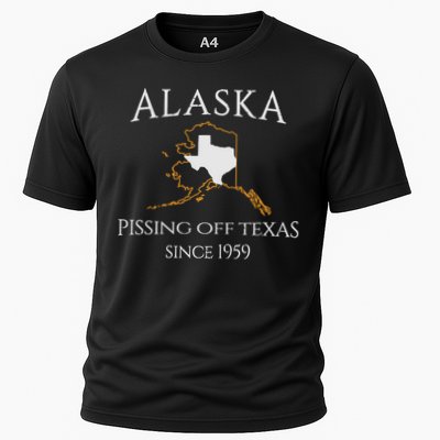 Alaska Pissing Off Texas Since 1959 Size State Performance Shirt