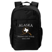 Alaska Pissing Off Texas Since 1959 Size State Backpack