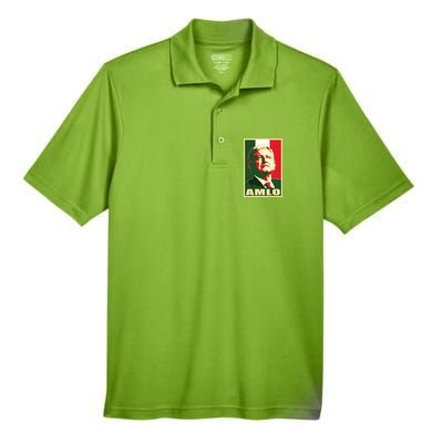 Amlo President Of Mexico Men's Origin Performance Pique Polo