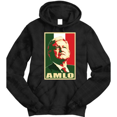 Amlo President Of Mexico Tie Dye Hoodie