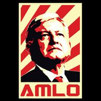 Amlo President Of Mexico Retro Propaganda Baby Bodysuit