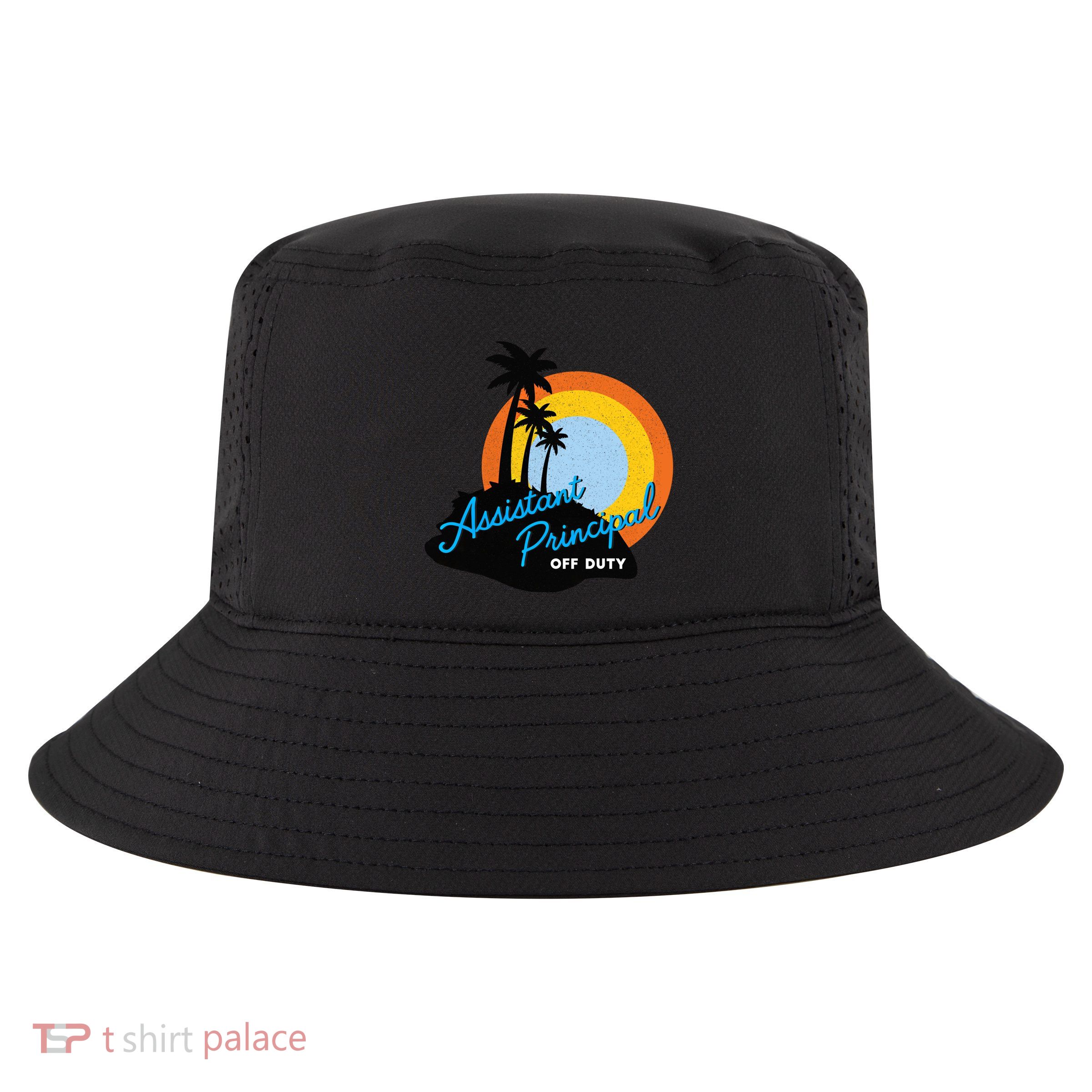 Assistant Principal Off Duty Gift Cool Comfort Performance Bucket Hat
