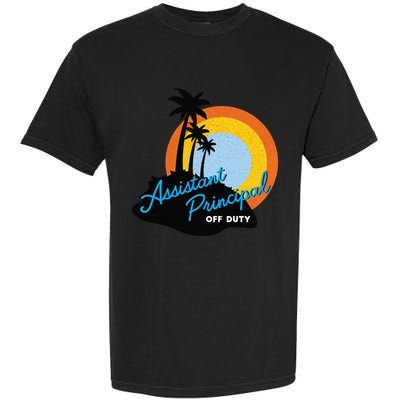 Assistant Principal Off Duty Gift Garment-Dyed Heavyweight T-Shirt
