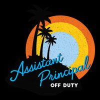 Assistant Principal Off Duty Gift Cooling Performance Crew T-Shirt