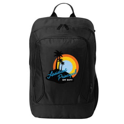 Assistant Principal Off Duty Gift City Backpack