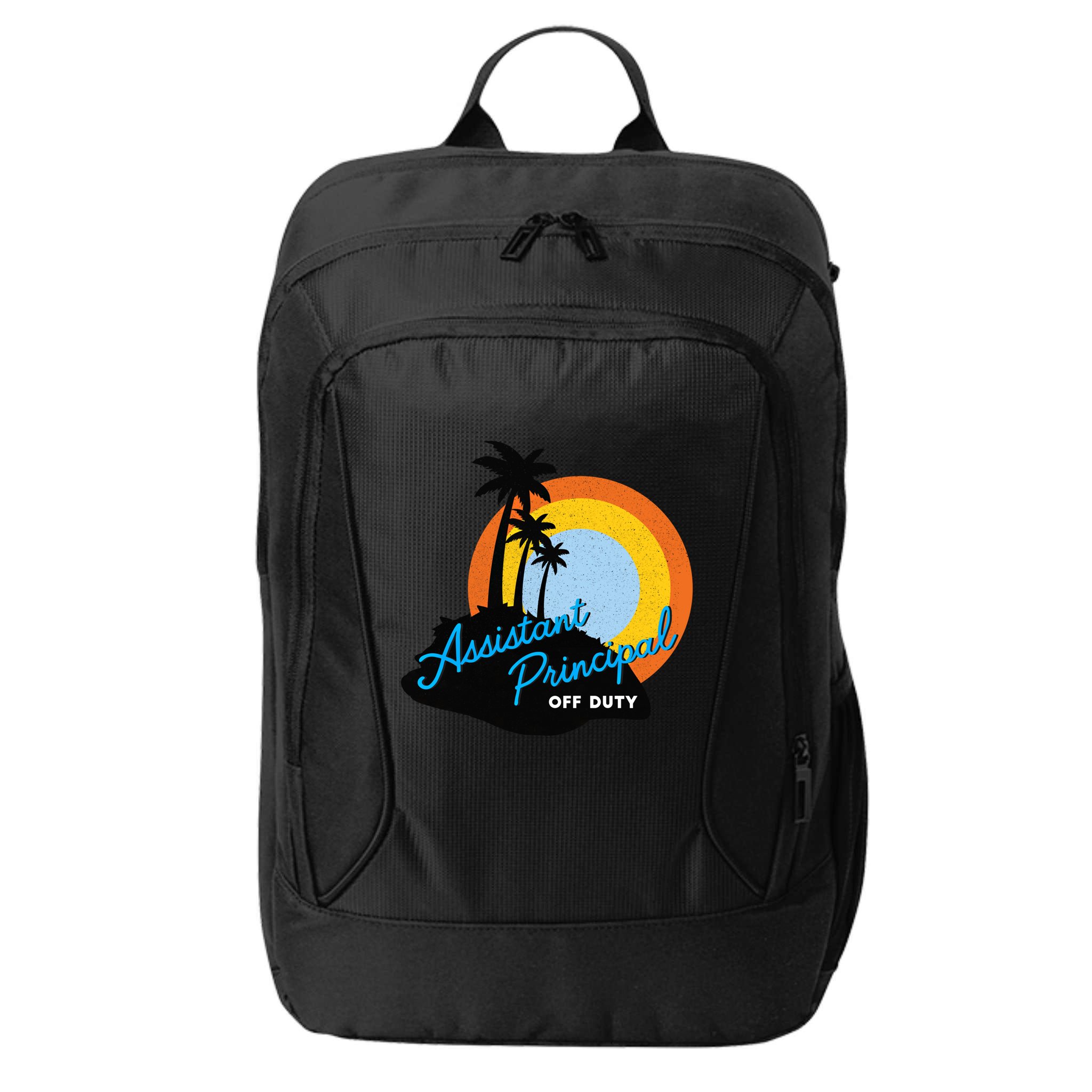 Assistant Principal Off Duty Gift City Backpack
