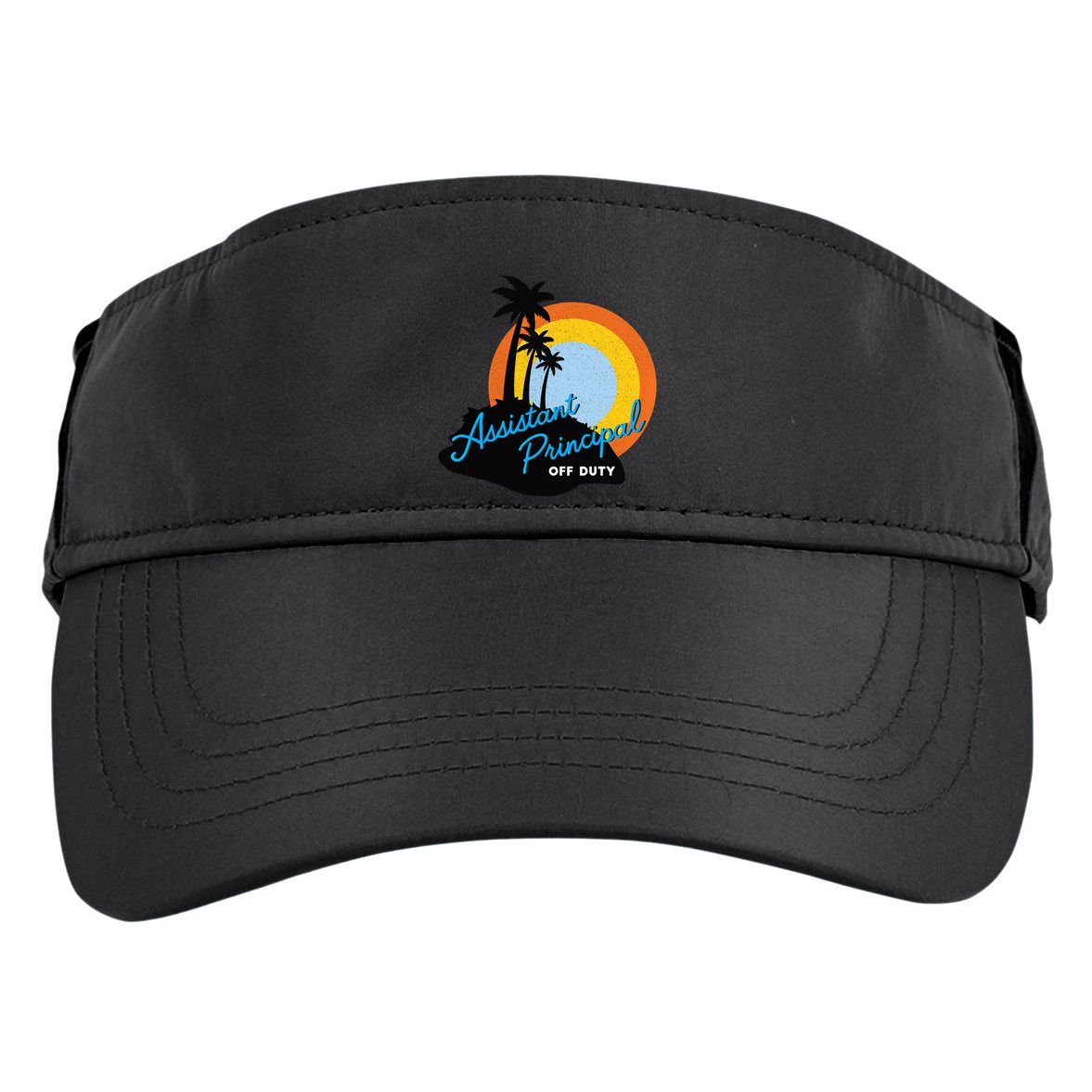 Assistant Principal Off Duty Gift Adult Drive Performance Visor