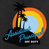 Assistant Principal Off Duty Gift Golf Towel