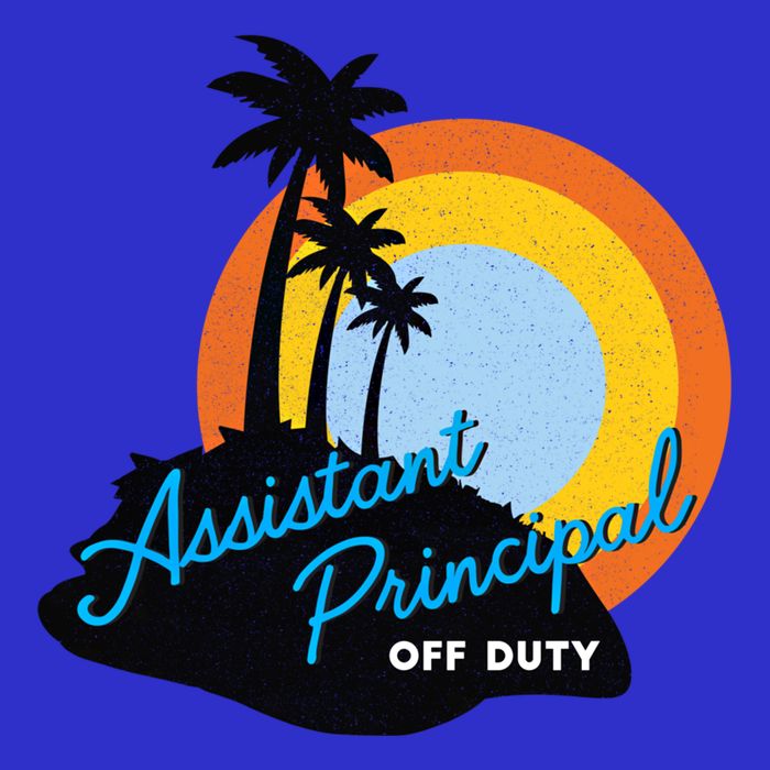 Assistant Principal Off Duty Gift Mesh Reversible Basketball Jersey Tank