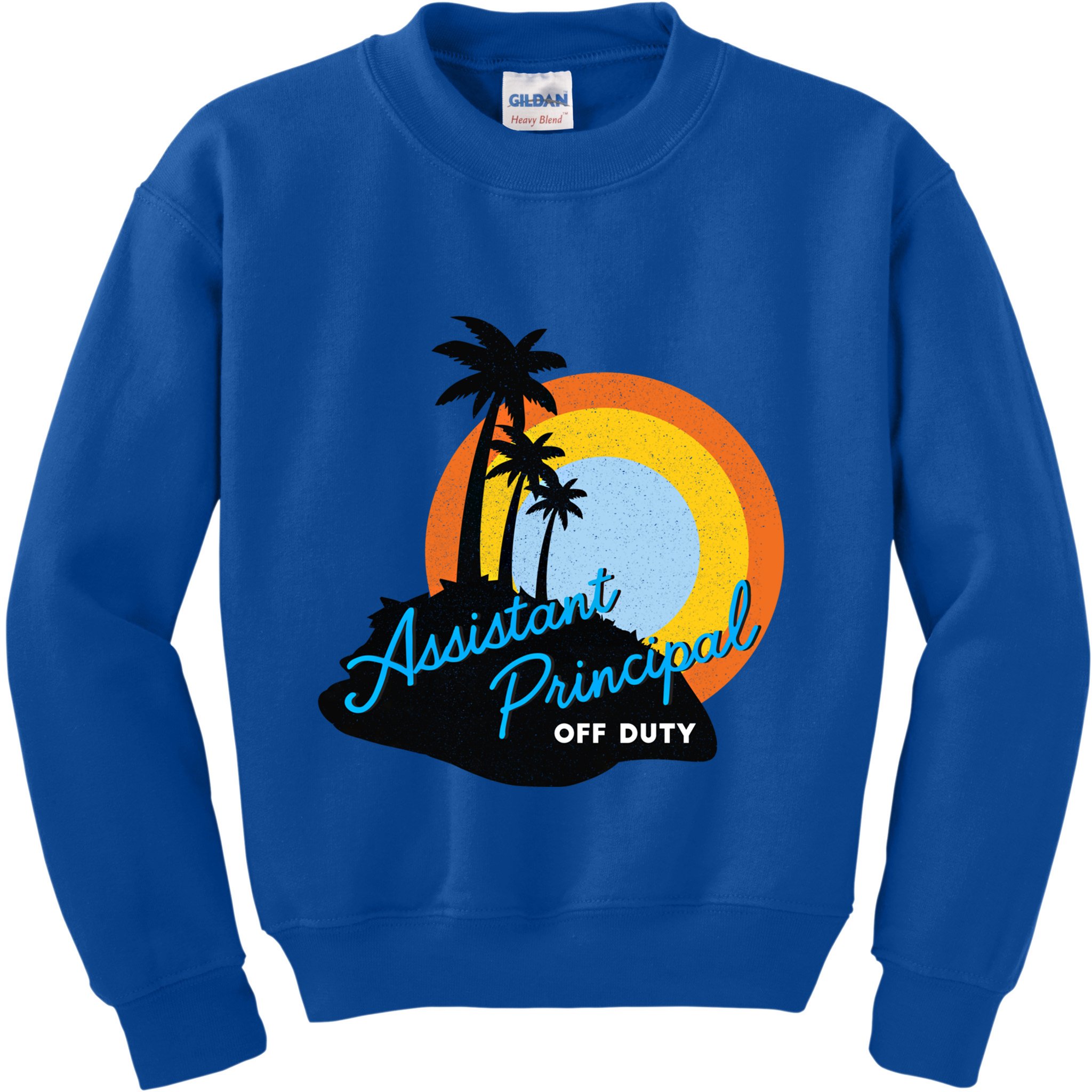 Assistant Principal Off Duty Gift Kids Sweatshirt