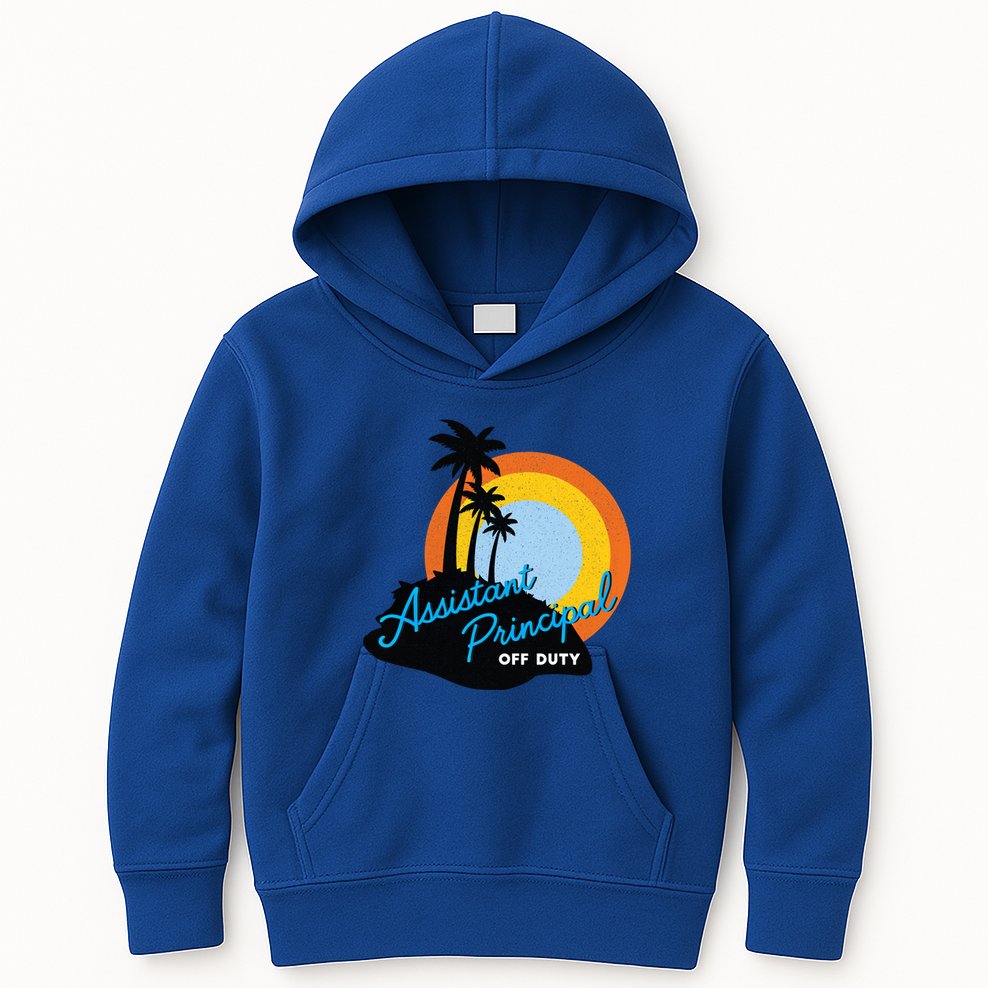 Assistant Principal Off Duty Gift Kids Hoodie