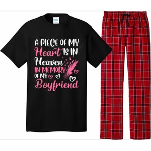 A Piece Of My Heart Is In Heaven In Memory Of Friend Great Gift Pajama Set