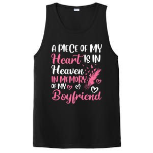 A Piece Of My Heart Is In Heaven In Memory Of Friend Great Gift PosiCharge Competitor Tank