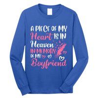 A Piece Of My Heart Is In Heaven In Memory Of Friend Great Gift Long Sleeve Shirt