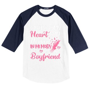 A Piece Of My Heart Is In Heaven In Memory Of Friend Great Gift Baseball Sleeve Shirt