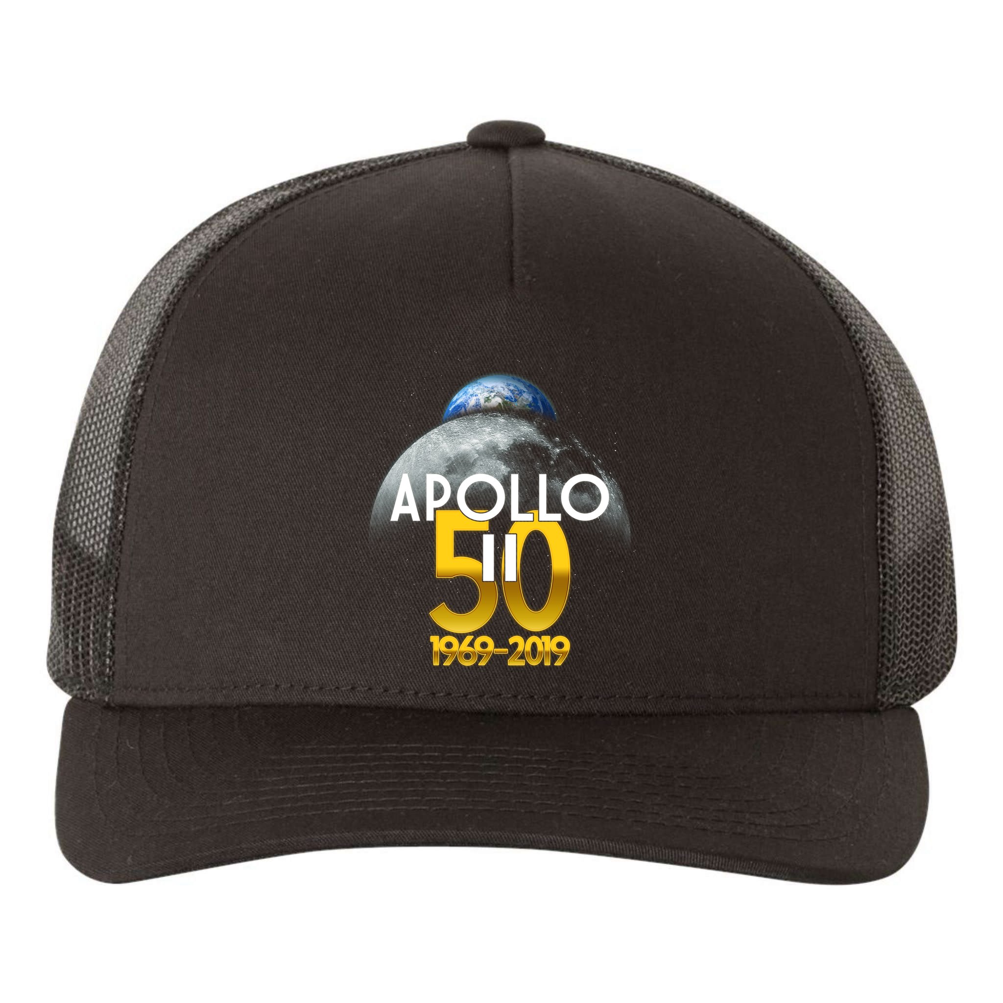 Apollo 11 50th Anniversary Yupoong Adult 5-Panel Trucker Hat