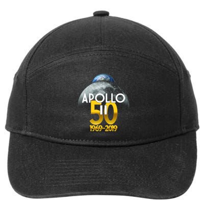 Apollo 11 50th Anniversary 7-Panel Snapback Hat