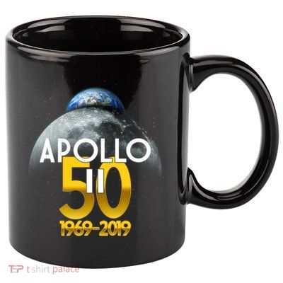 Apollo 11 50th Anniversary 11oz C Handle Ceramic Mug