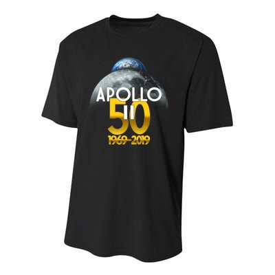 Apollo 11 50th Anniversary Youth Performance Sprint T-Shirt