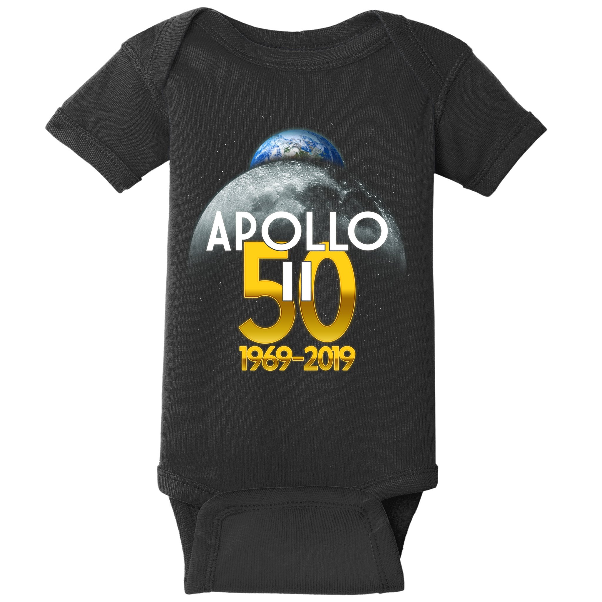 Apollo 11 50th Anniversary Baby Bodysuit
