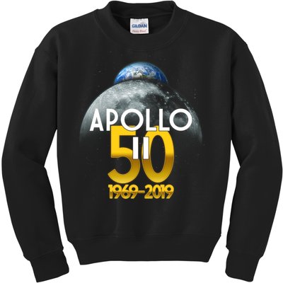 Apollo 11 50th Anniversary Kids Sweatshirt