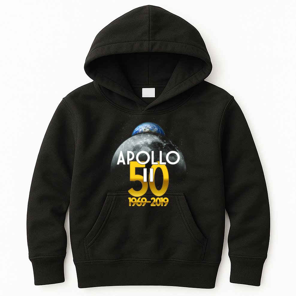 Apollo 11 50th Anniversary Kids Hoodie