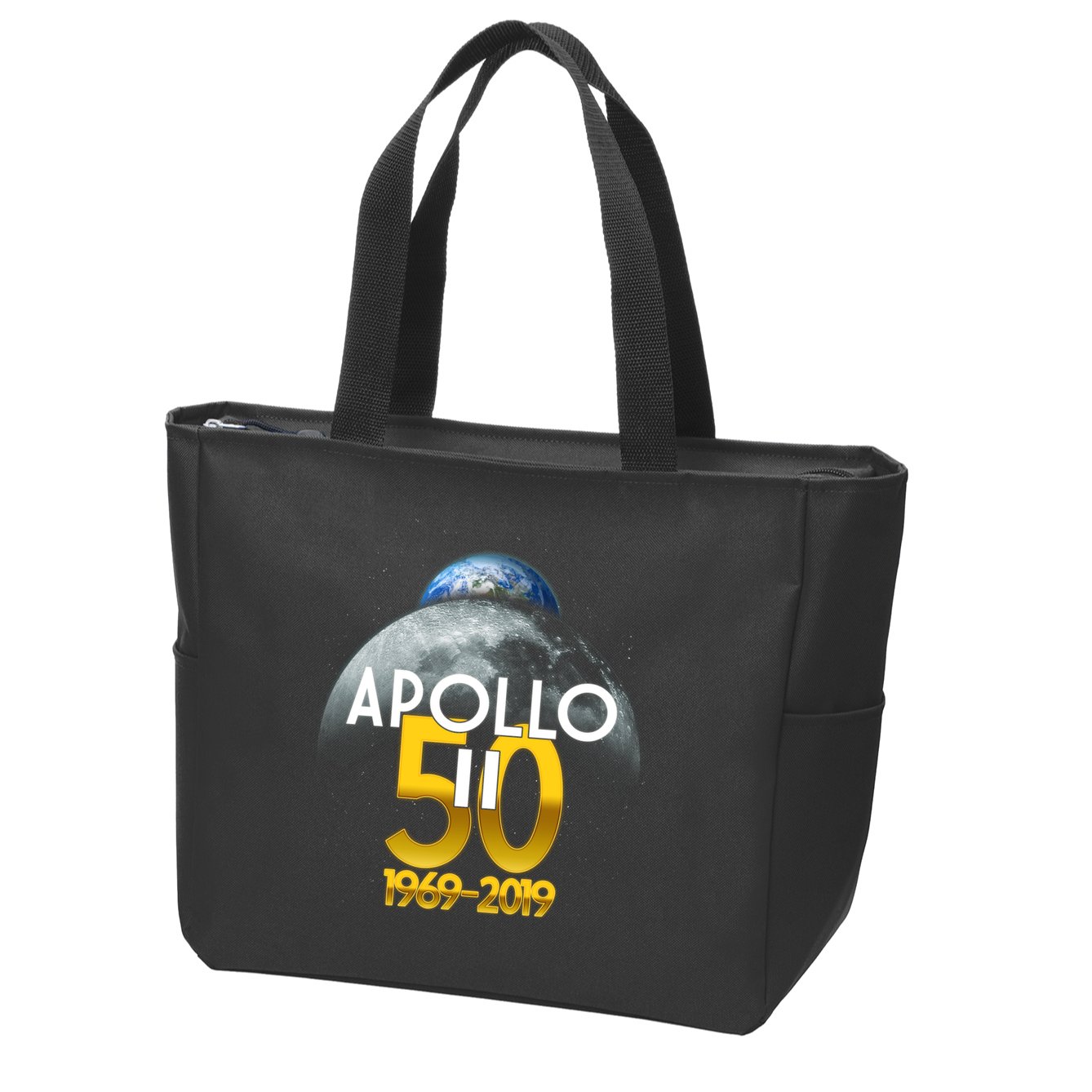 Apollo 11 50th Anniversary Zip Tote Bag