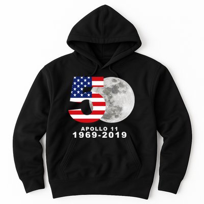 Apollo 11 50th Anniversary American Moon Landing Hoodie