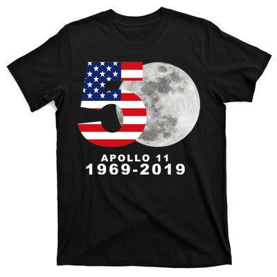 Apollo 11 50th Anniversary American Moon Landing T-Shirt