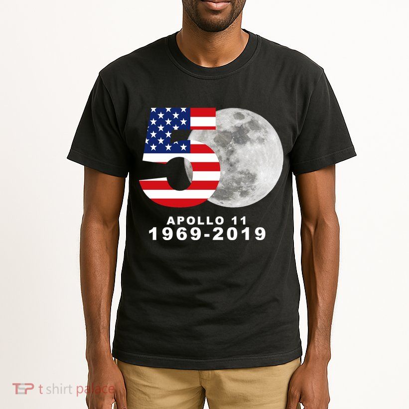 Apollo 11 50th Anniversary American Moon Landing Tall T-Shirt