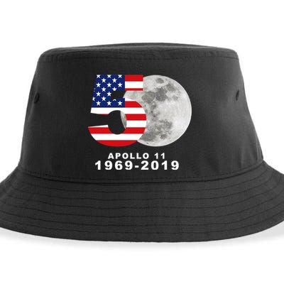 Apollo 11 50th Anniversary American Moon Landing Sustainable Bucket Hat