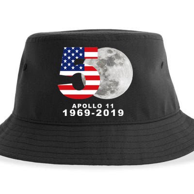 Apollo 11 50th Anniversary American Moon Landing Sustainable Bucket Hat