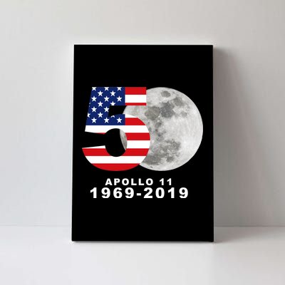 Apollo 11 50th Anniversary American Moon Landing Canvas