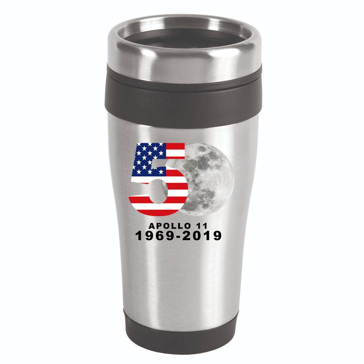 Apollo 11 50th Anniversary American Moon Landing 16oz Travel Tumbler