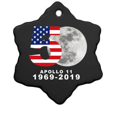 Apollo 11 50th Anniversary American Moon Landing Ceramic Star Ornament