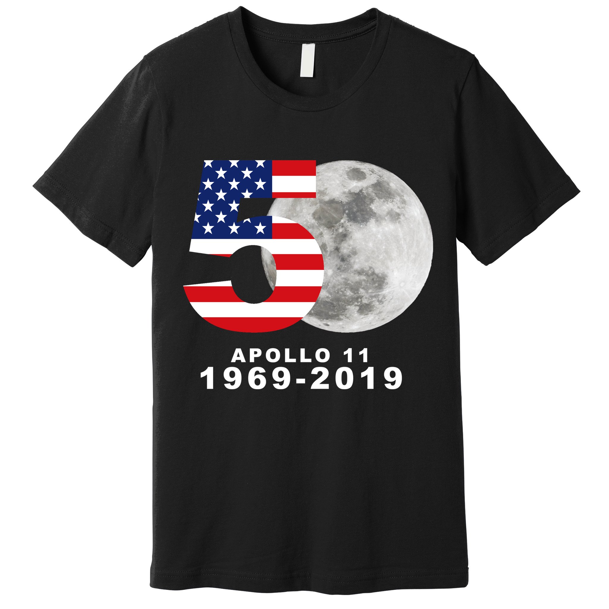 Apollo 11 50th Anniversary American Moon Landing Premium T-Shirt