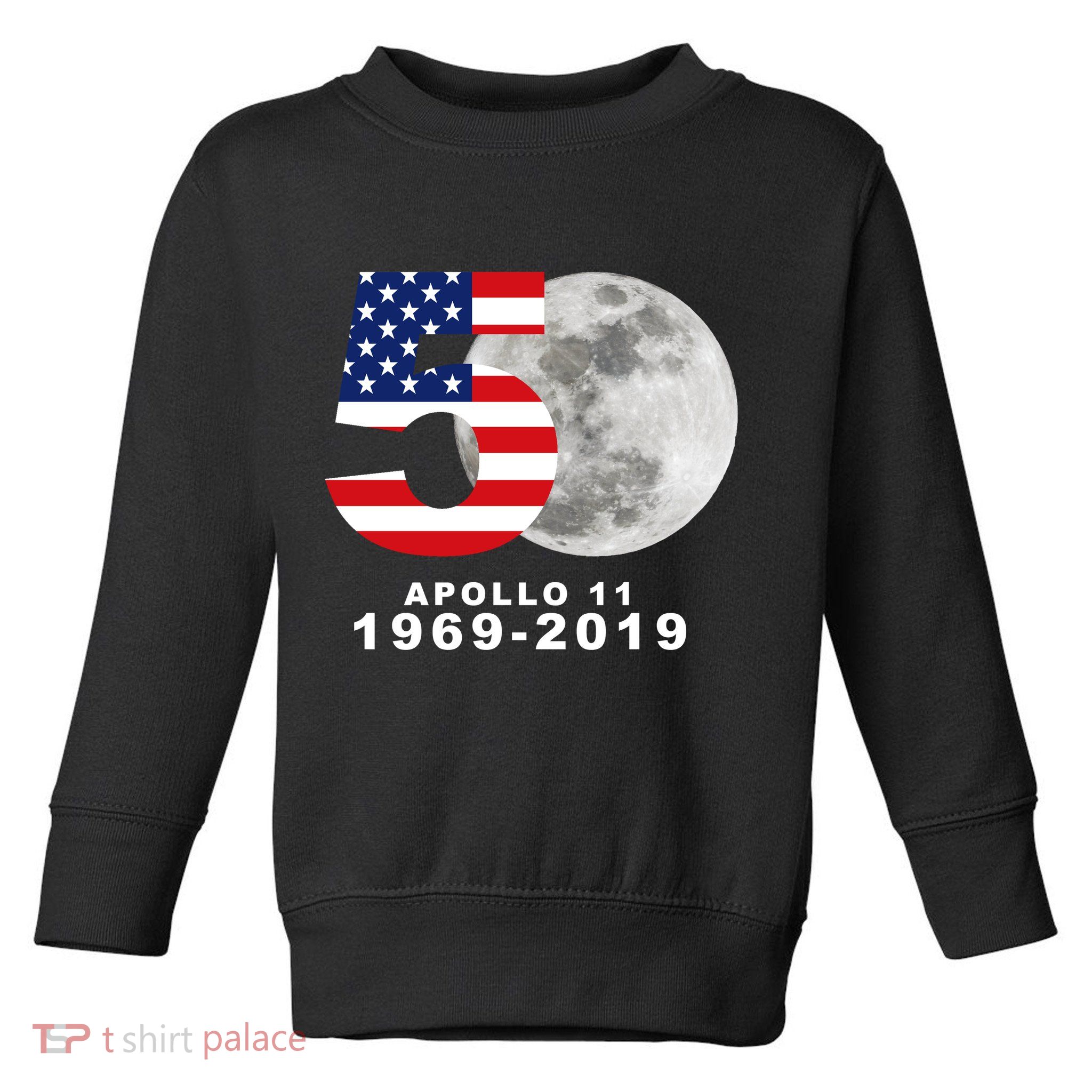 Apollo 11 50th Anniversary American Moon Landing Toddler Sweatshirt