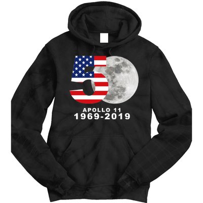 Apollo 11 50th Anniversary American Moon Landing Tie Dye Hoodie